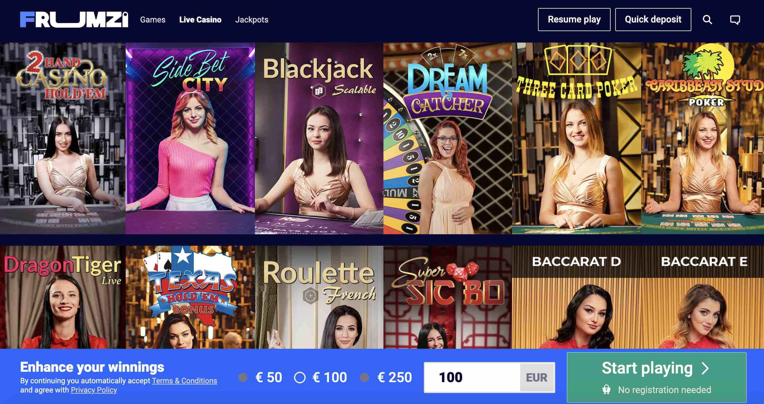 The Thrill of Live Dealer Games: A Journey at Frumzi Casino The Thrill of Live Dealer Games: A Journey at Frumzi Casino